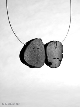 charbon bijoux argent 45-09